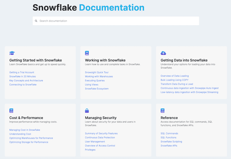 Snowflake Additional Resources and Support